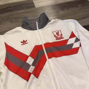 Vintage adidas Liverpool football club retro track jacket L